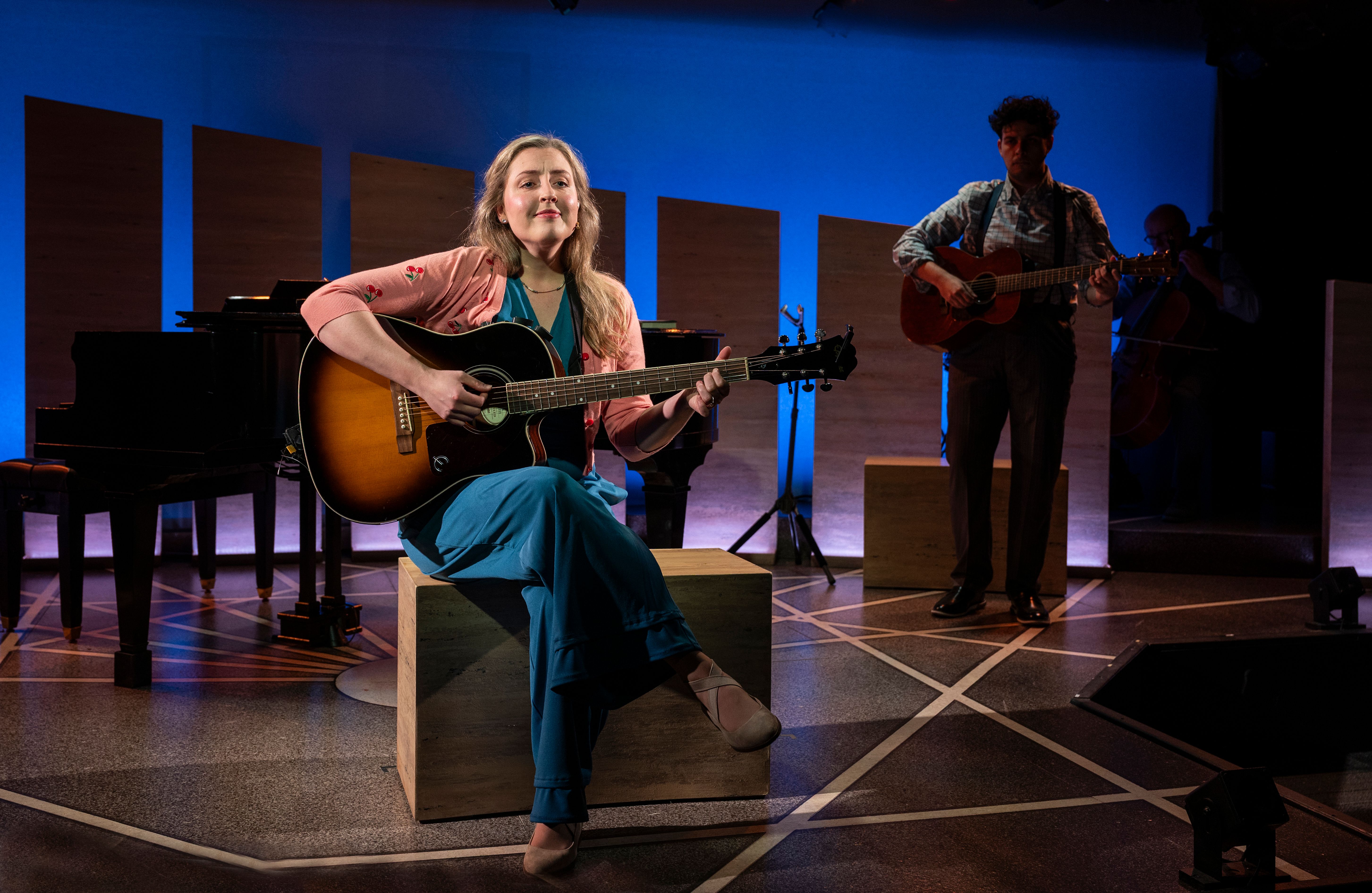 Grace sings 'Better Than That' as Cathy in The Last Five Years.